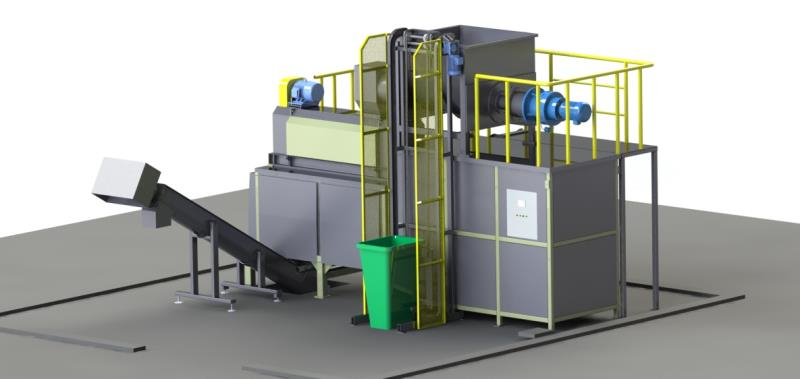 農(nóng)貿(mào)市場果蔬垃圾處理設備工藝技術