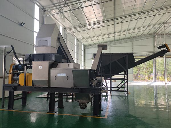 廚余垃圾干濕分離項(xiàng)目現(xiàn)場