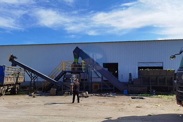 河北菜市場垃圾處理設(shè)備案例