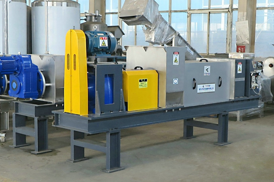 螺旋壓榨脫水機在果蔬加工行業應用